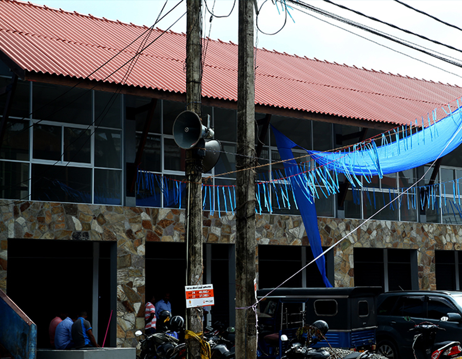 Construction of Market Complex at Ahangama in Galle District